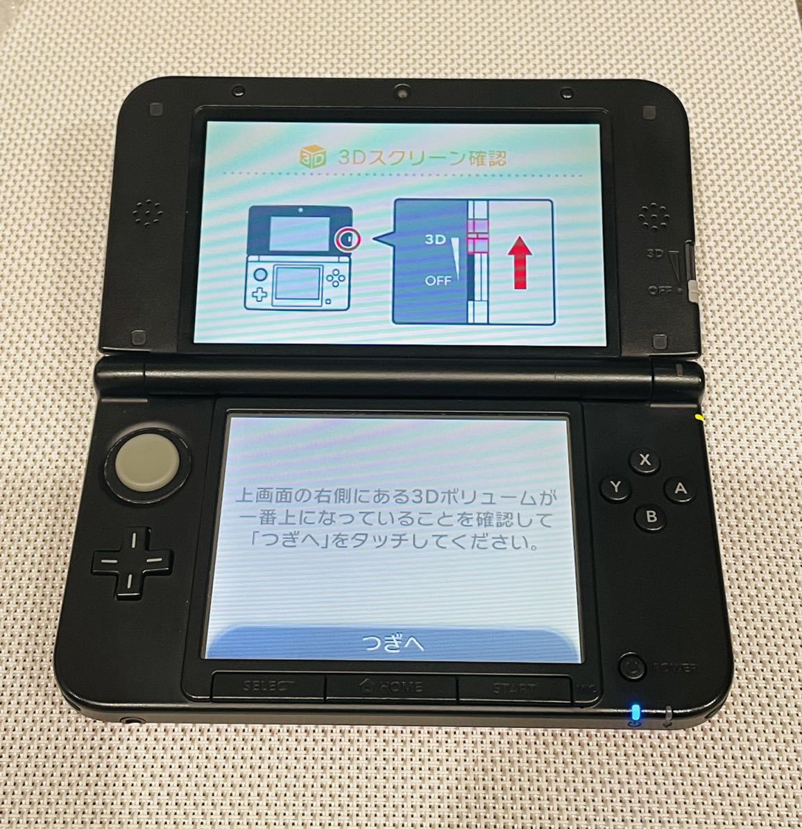 ニンテンドー3DS LL レッドブラック　本体動作品　送料無料　付属品付き　3DSLL 任天堂3DS NINTENDO