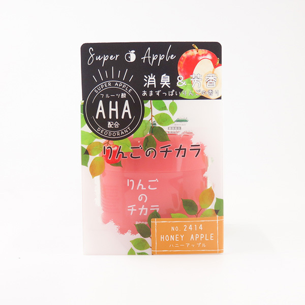 芳香剤 りんごのチカラ 90ｇ 2414 ゲル ダイヤケミカル ハニーアップル 