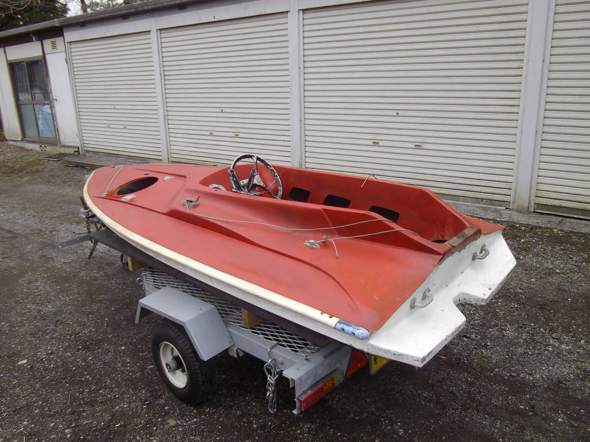 「競艇のボート モーターボート　OUTBOARD ハイドロプレーン♪　アウトボード」の画像3