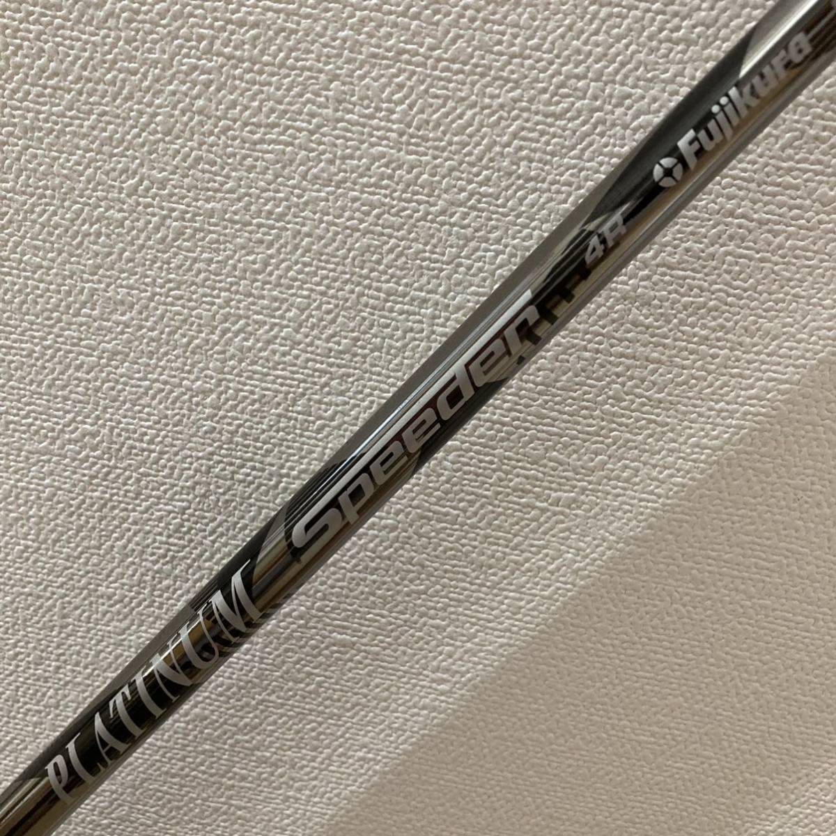 新grip キャロウェイ スリーブ付き シャフト プラチナム スピーダー 4