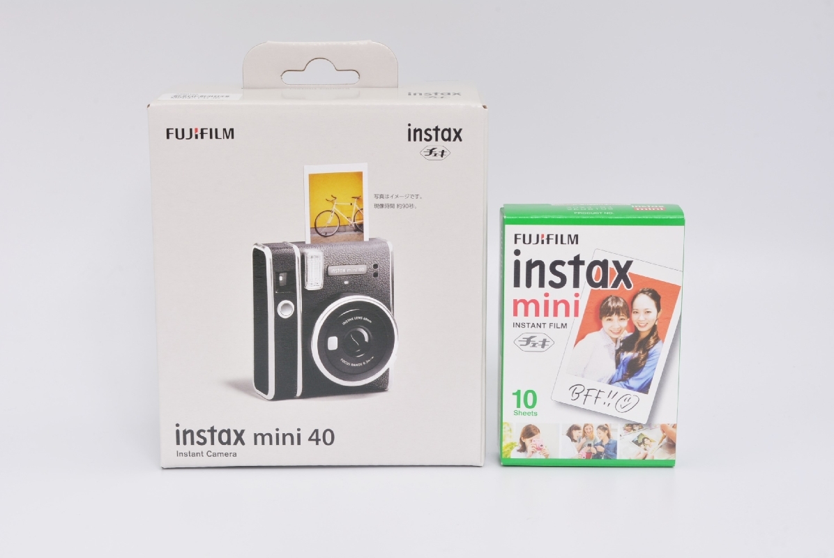 新品】Fuji Film チェキ instax mini 40 / フィルム付き