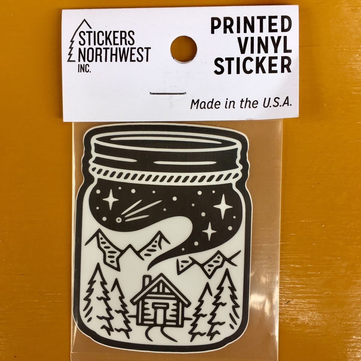 ステッカーズノースウエストSTICKERS NORTHWEST☆米国製アウトドアステッカー【JAR SCENE】MADEINUSA