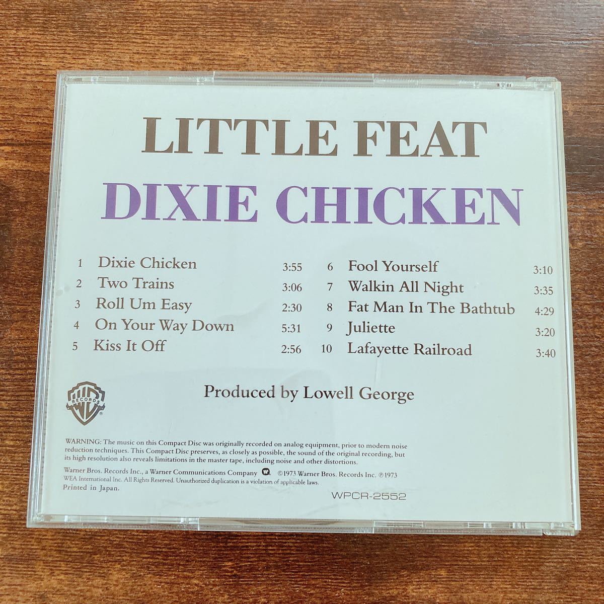 リトル・フィート｢DIXIE CHICKEN｣ 中古CD Little Feat