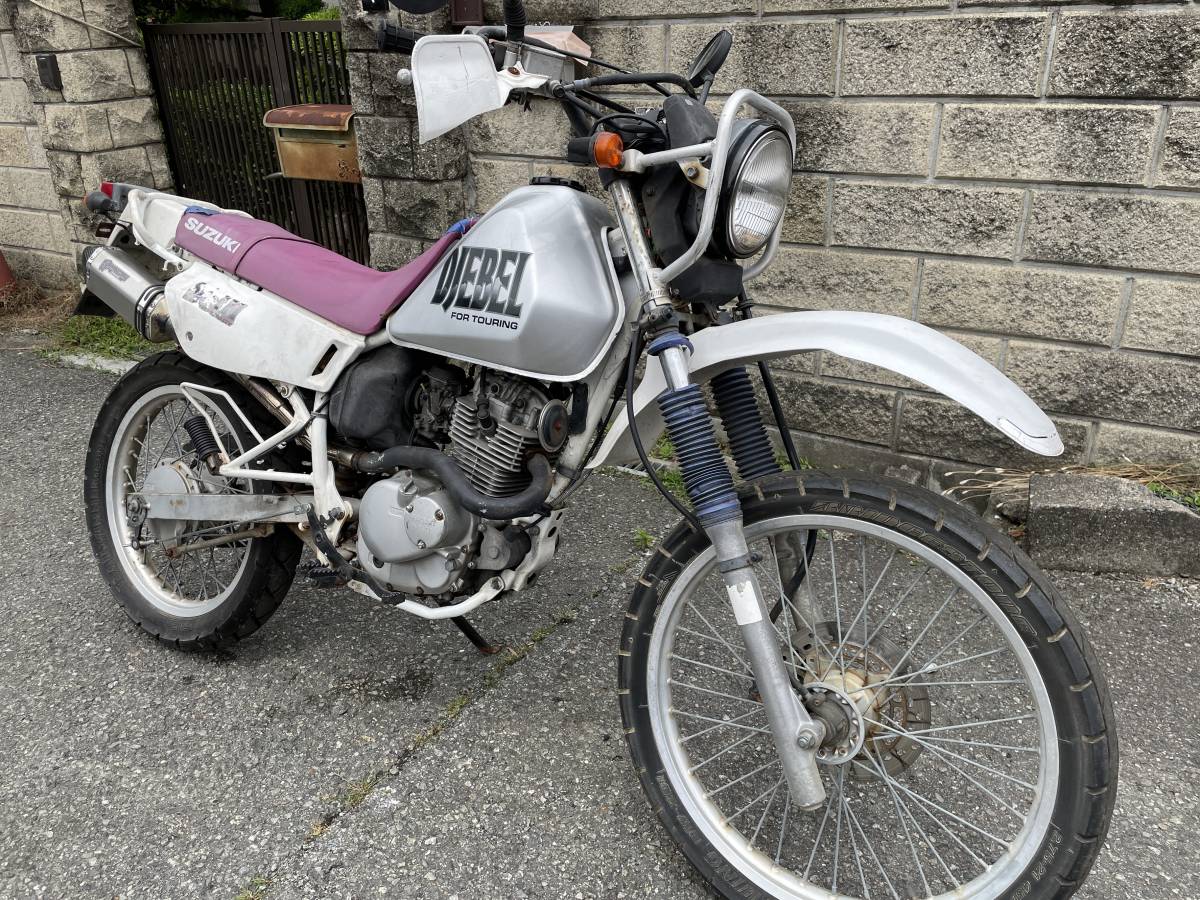 スズキ ジェベル１２５ SF44A レストアベース車or部品取り車
