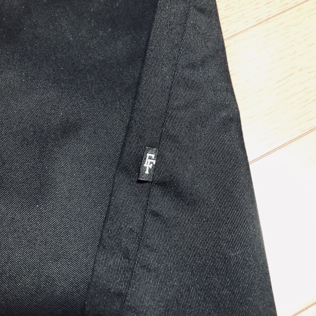 名作 絶版 廃盤商品 corefighterco MBG シャツ M ブラック コアファイター ワークシャツ 半袖シャツ calee SHIRT BLACK 刺繍 ワッペン_画像3