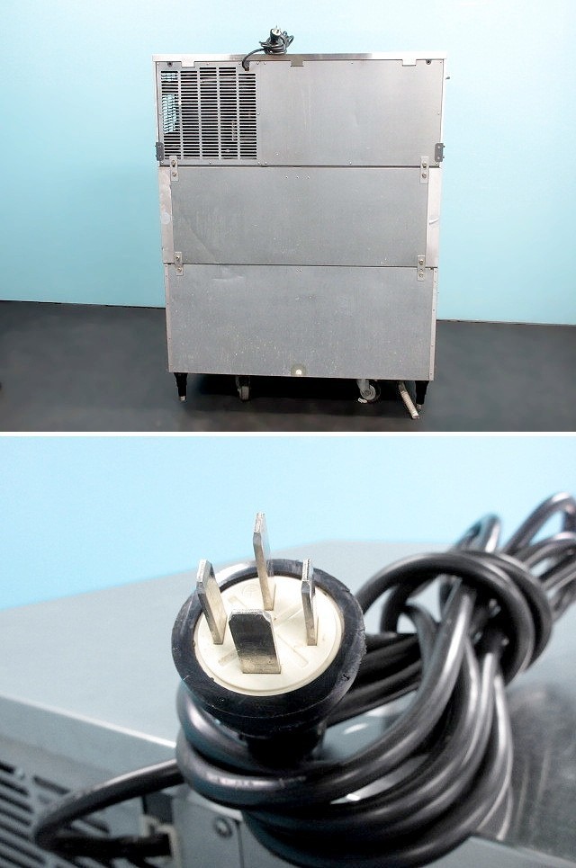 フクシマ 製氷機 キューブアイス スタックオンタイプ W1080×D800×H1425 FIC-240KL-AT 2013年 三相200V 製氷240kg 厨房/番号:220601-Y2_画像9