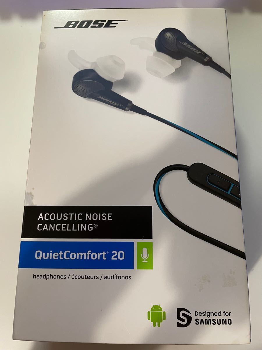 ブランド 新品 ボーズ Bose QuietComfort 20 アップル 黒 ブラック 