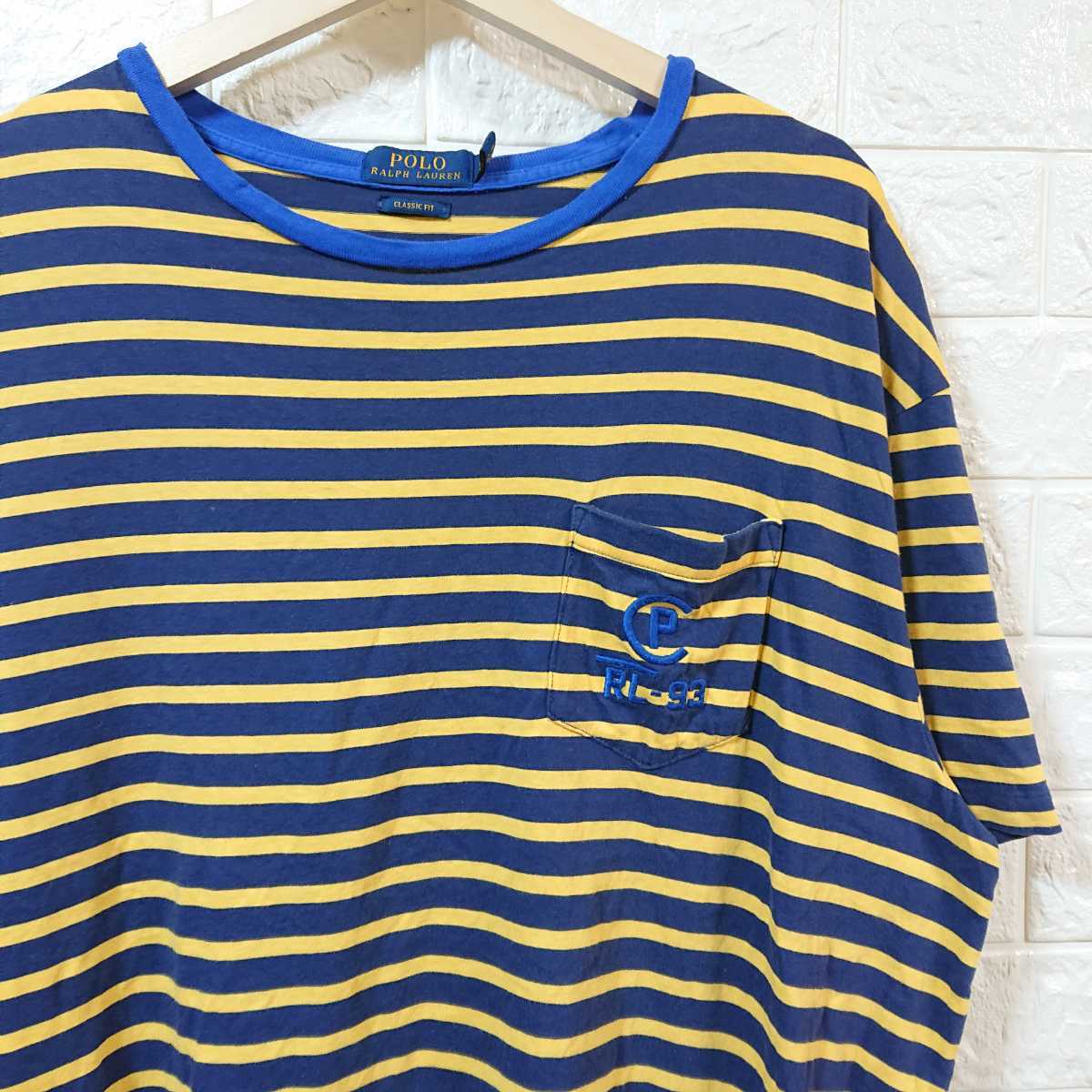 良品】POLO RALPH LAUREN ポロ・ラルフローレン RL-93 復刻 ボーダー