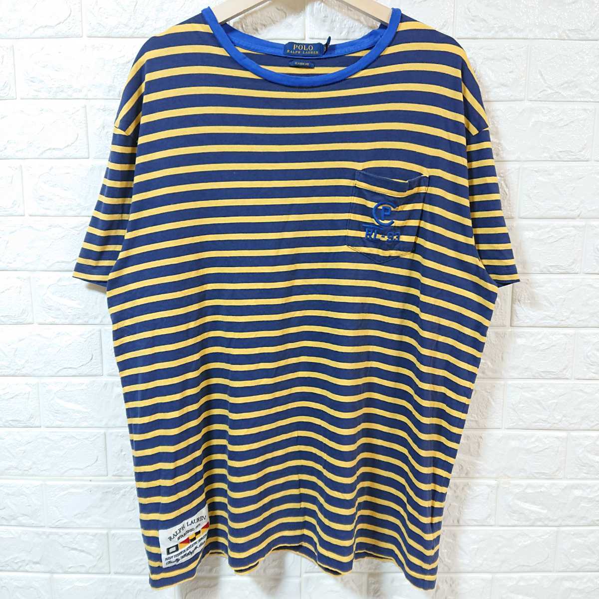 良品】POLO RALPH LAUREN ポロ・ラルフローレン RL-93 復刻 ボーダー