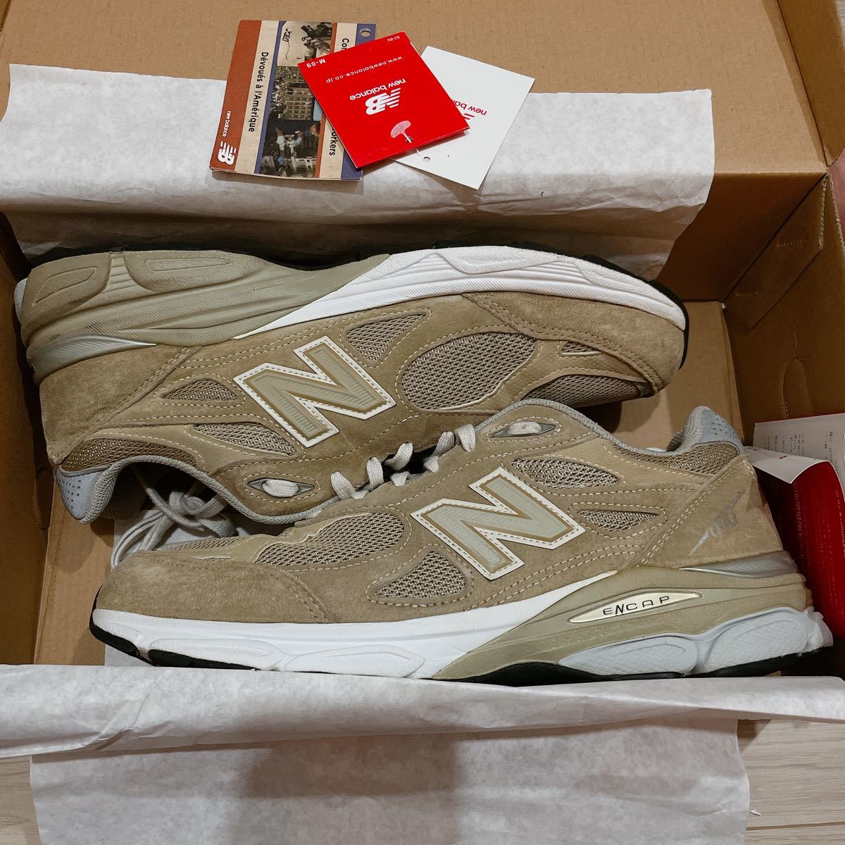 new balance M BG3 V3 .5 cm US 9.5 UK9.0 ニューバランス   ベージュ Tan タン