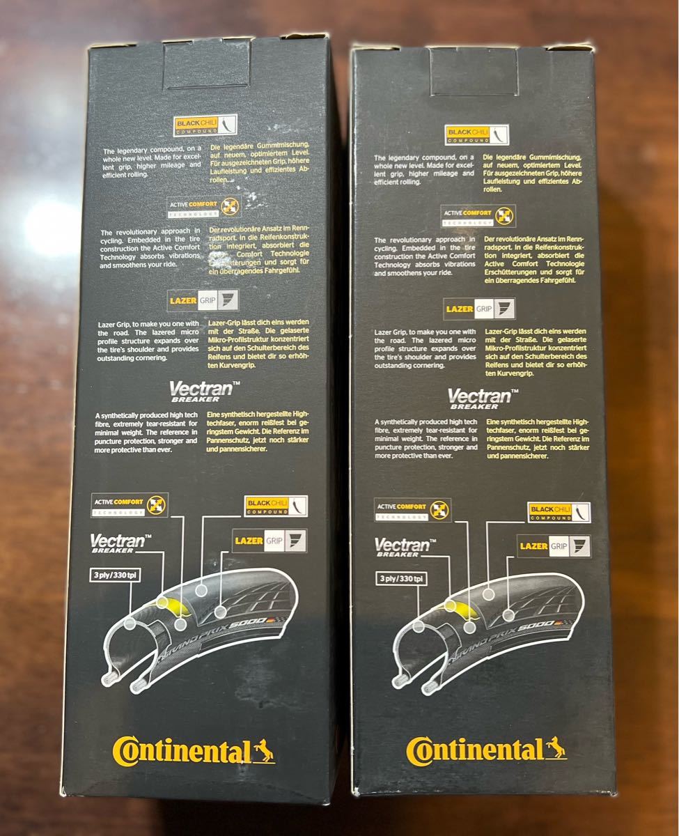 二本セット Continental GRAND PRIX 5000 クリンチャー クリーム 二本セット Continental GRAND PRIX 5000 クリンチャー クリーム