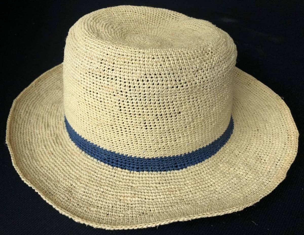 新品 エクアアンディーノ ハンドメイド パナマハット カンカン帽　　Ecua-Andino panama hats 天然素材 エクアドルハット 玉5572_画像2