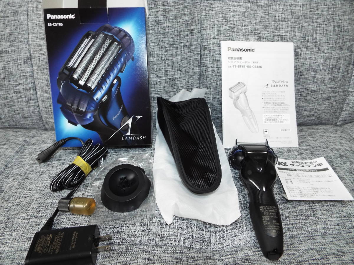 パナソニック 電気シェーバー ESーCST8SーA(青) 未使用品 www