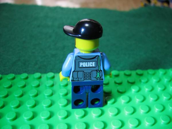 ☆フィグ★髭面警官★ポリスマン★POLICE★新品★レゴ-LEGO★警察官の画像3