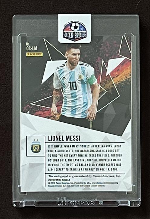 Lionel Messi 直書き 直筆サインカード メッシ | bar-evita.jp