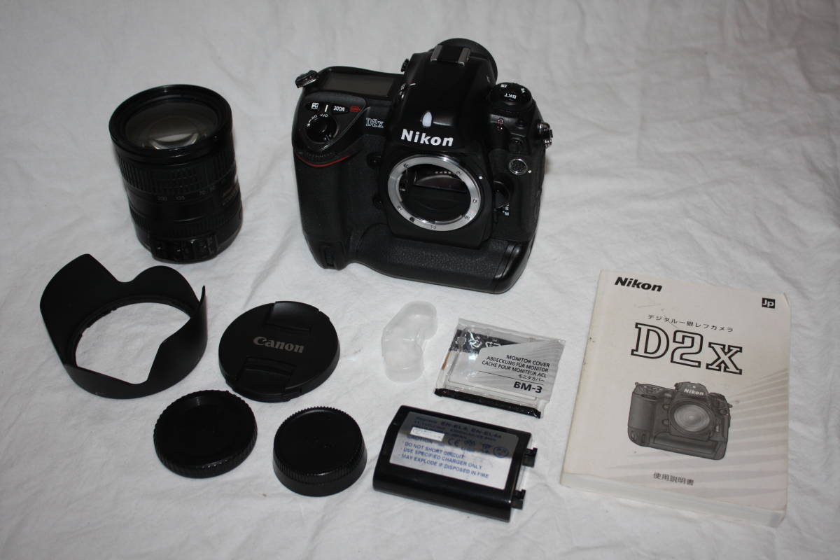 えできない Nikon D2X+DX AF-S 美品 デジタル一眼レフカメラ+レンズ