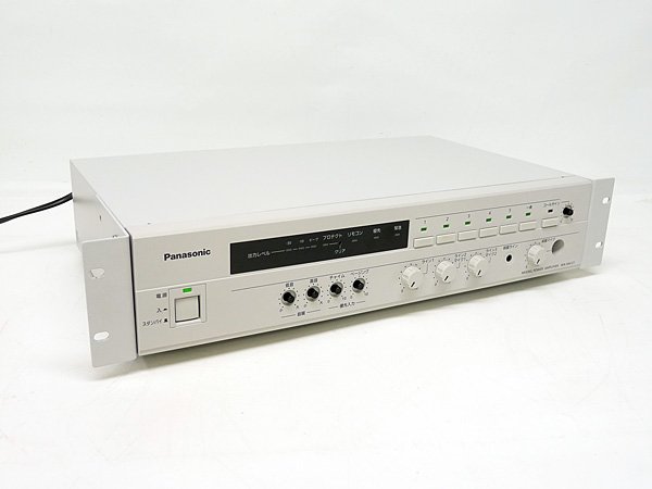 Panasonic/パナソニック WA-HA121 卓上型デジタルアンプ 120W 館内放送
