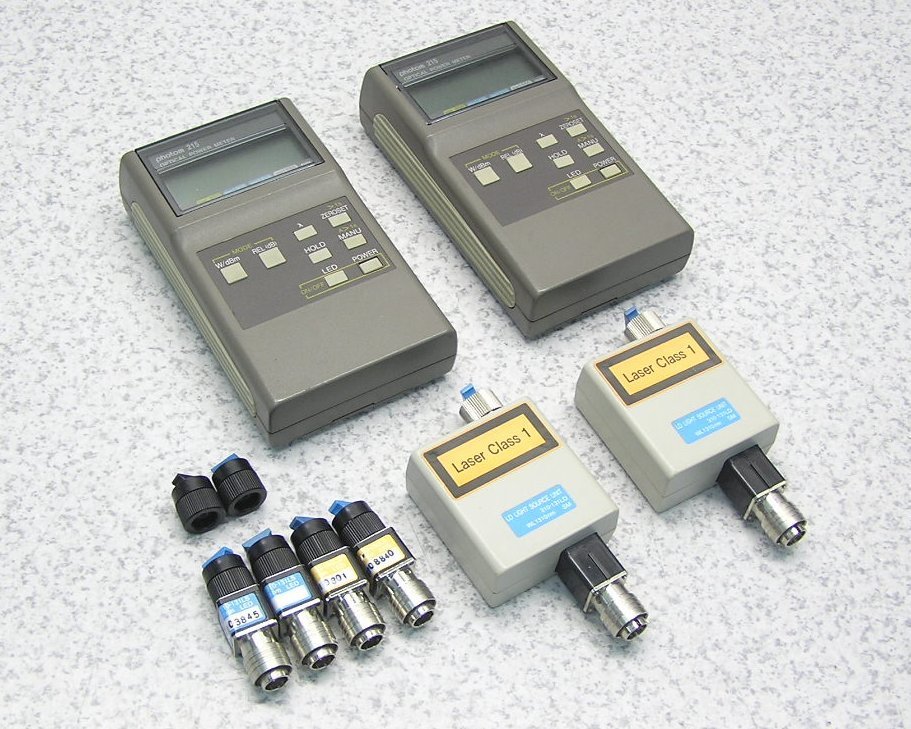 □Graytechnos/グレイテクノス GI&SMファイバー 長波長測定用 光パワー