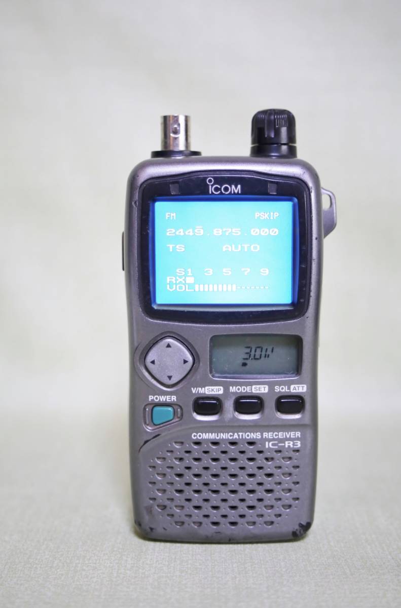 無料サンプルOK アイコムレシーバーIC-R3 agapeeurope.org