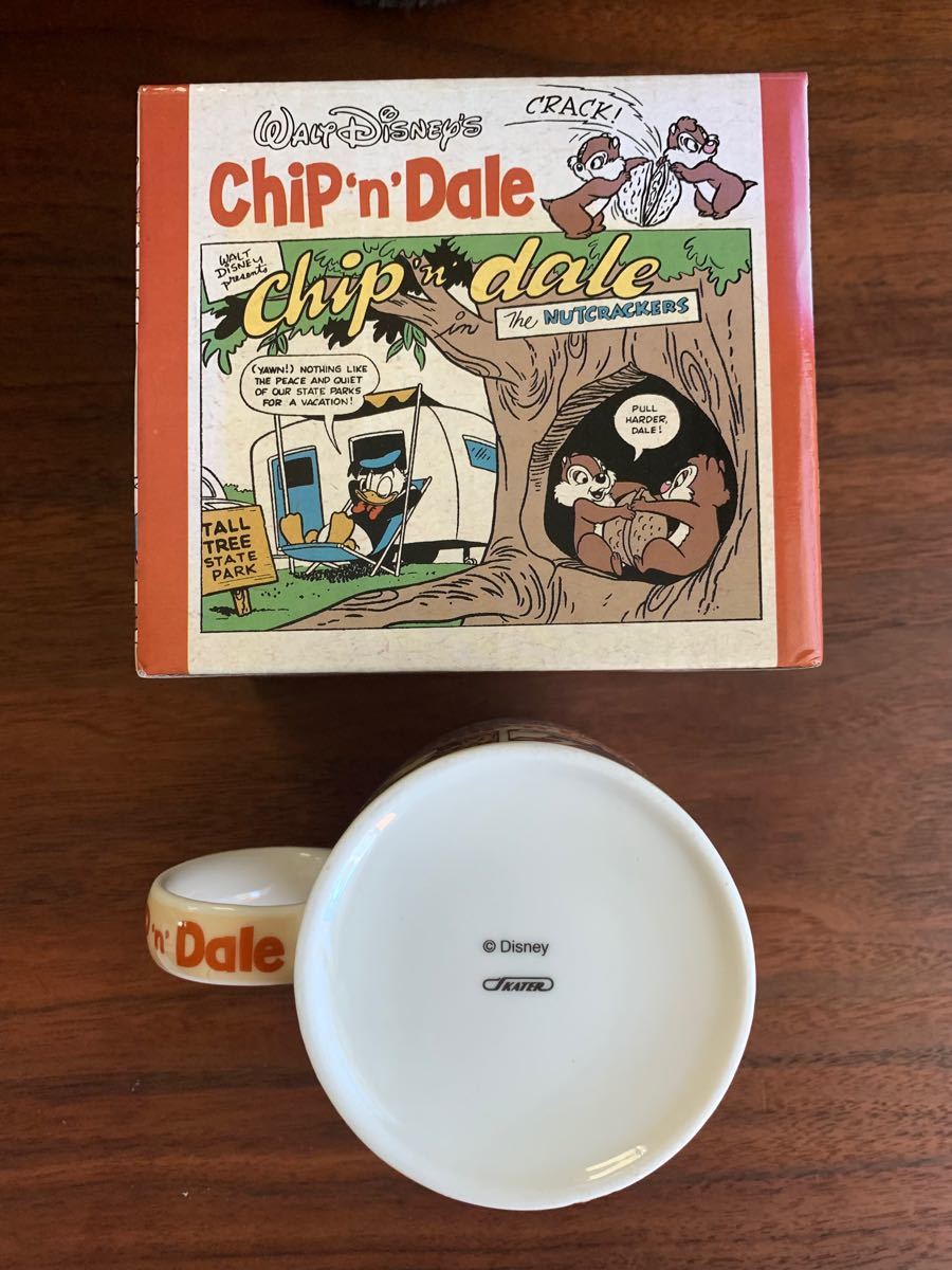 Walt Disney’s Chip'n'Dale ディズニー　チップアンドデール　マグカップ