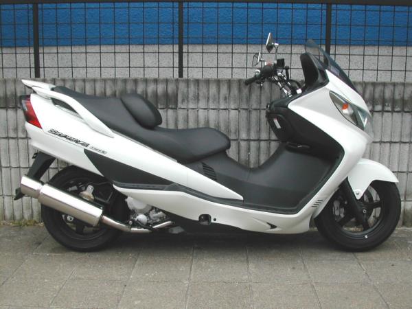 新品　CJ43スカイウェイブ250用 GMR120タイプマフラー　_画像1