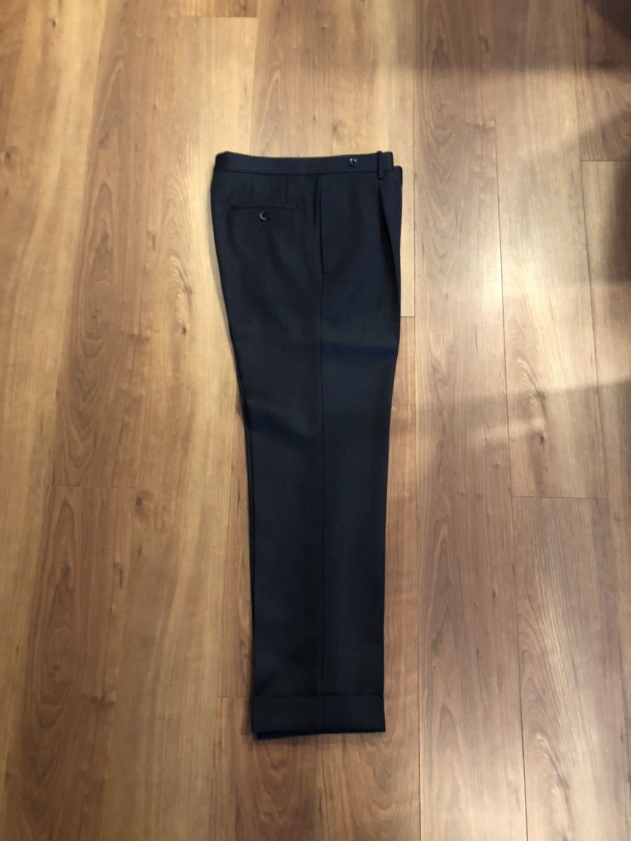 新品】 秋冬 ROTA ロータ パンツ スラックス ウール ワンプリーツ