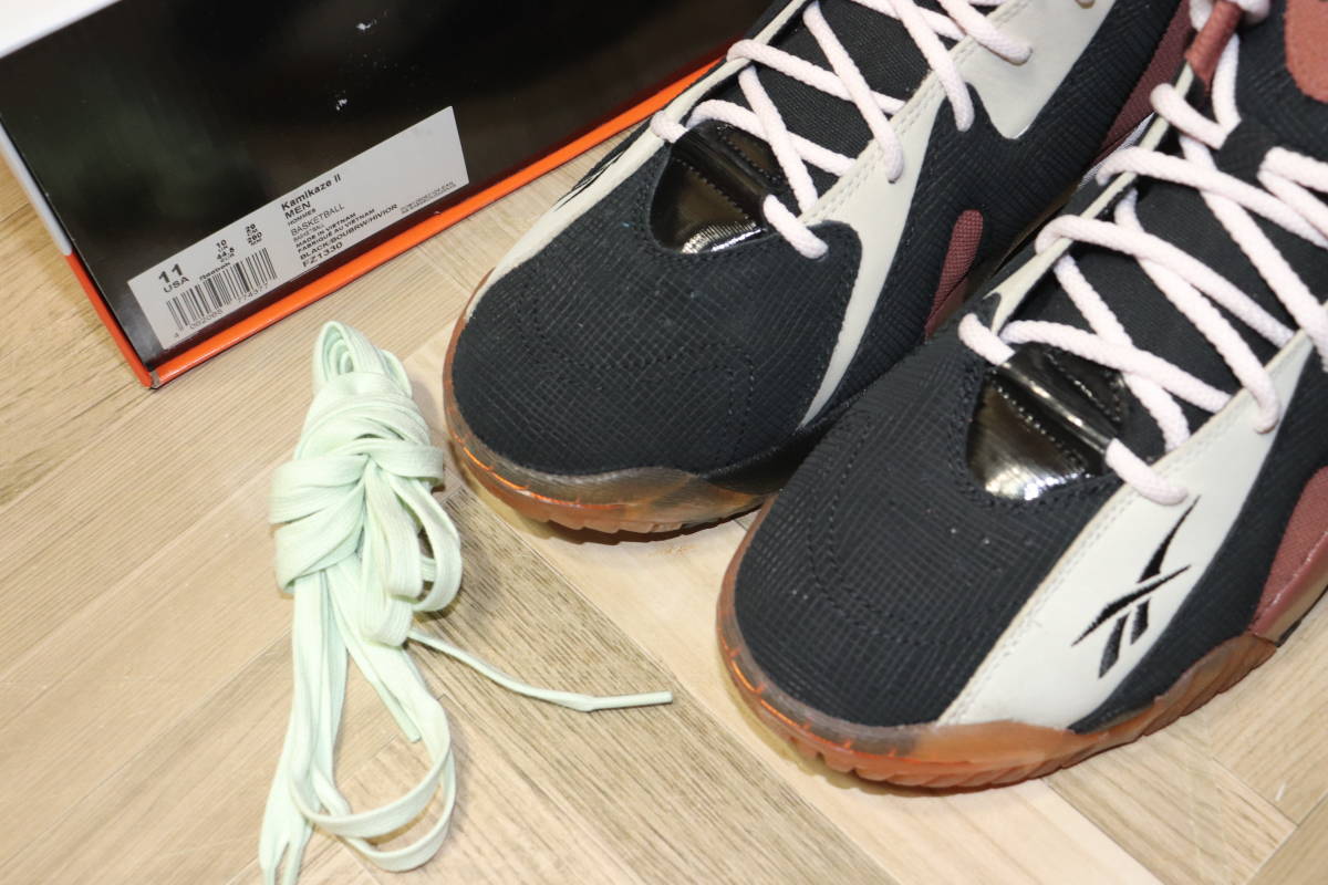 即決【未使用】 Reebok ★ KAMIKAZE 2 (US11/29cm) ★ リーボック 神風 カミカゼ FZ1330 箱付き ショーンケンプ ハロウィン_画像7