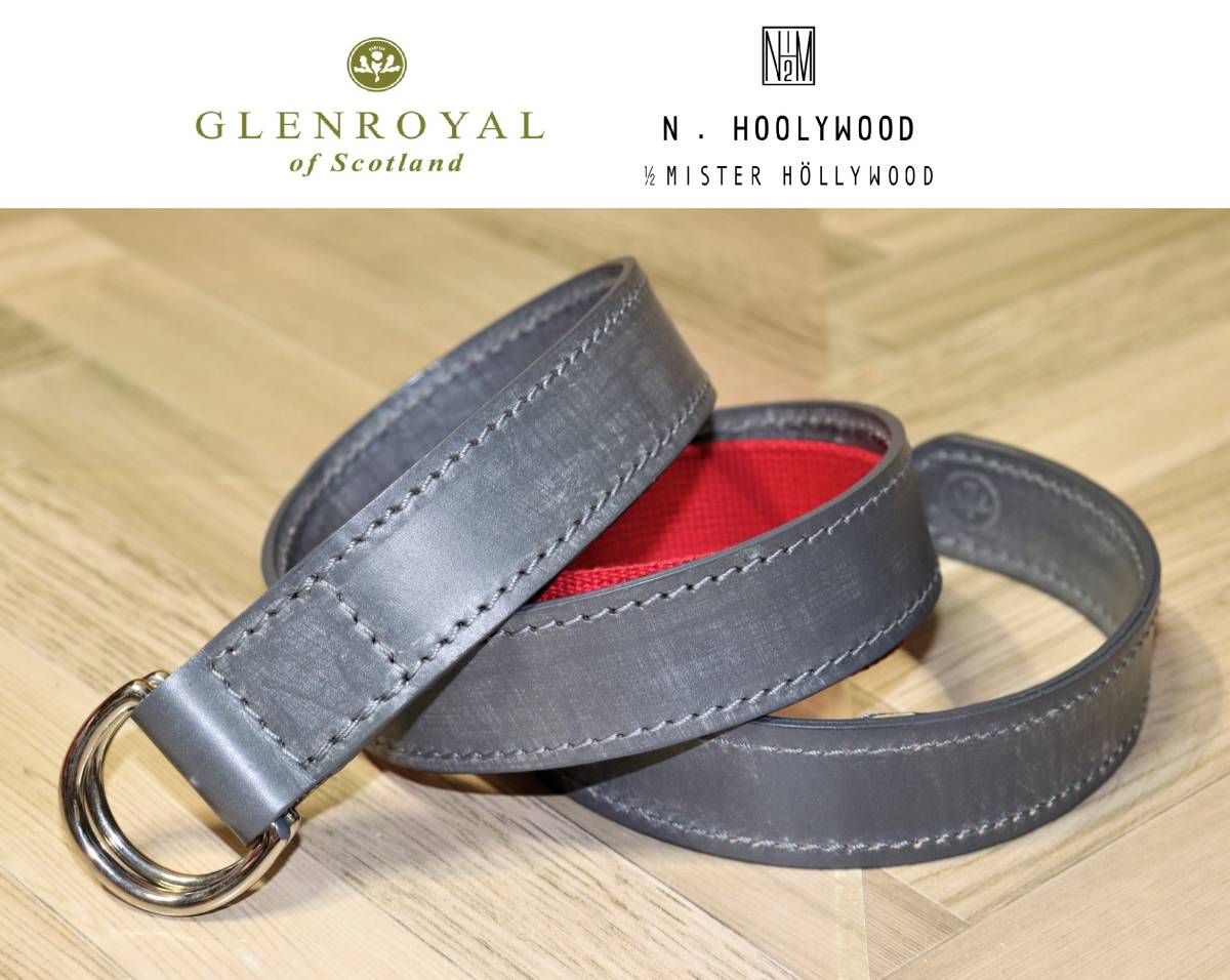 送料無料 即決【未使用】 N.HOOLYWOOD × GLENROYAL ☆ ブライドル