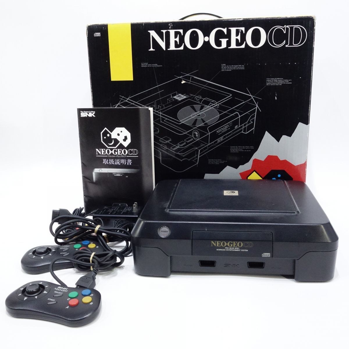 新品 送料無料 NEO GEO ネオジオCD 本体 フロントローディング版