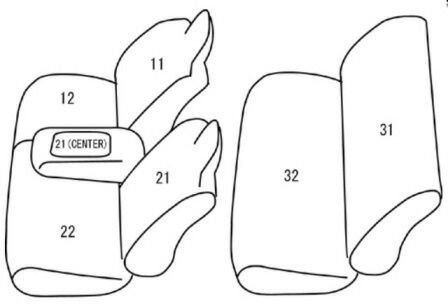 レジアスエース シートカバー 200系 クラッツィオ ET-0239 キルティング タイプ シート 内装_Clazzio
