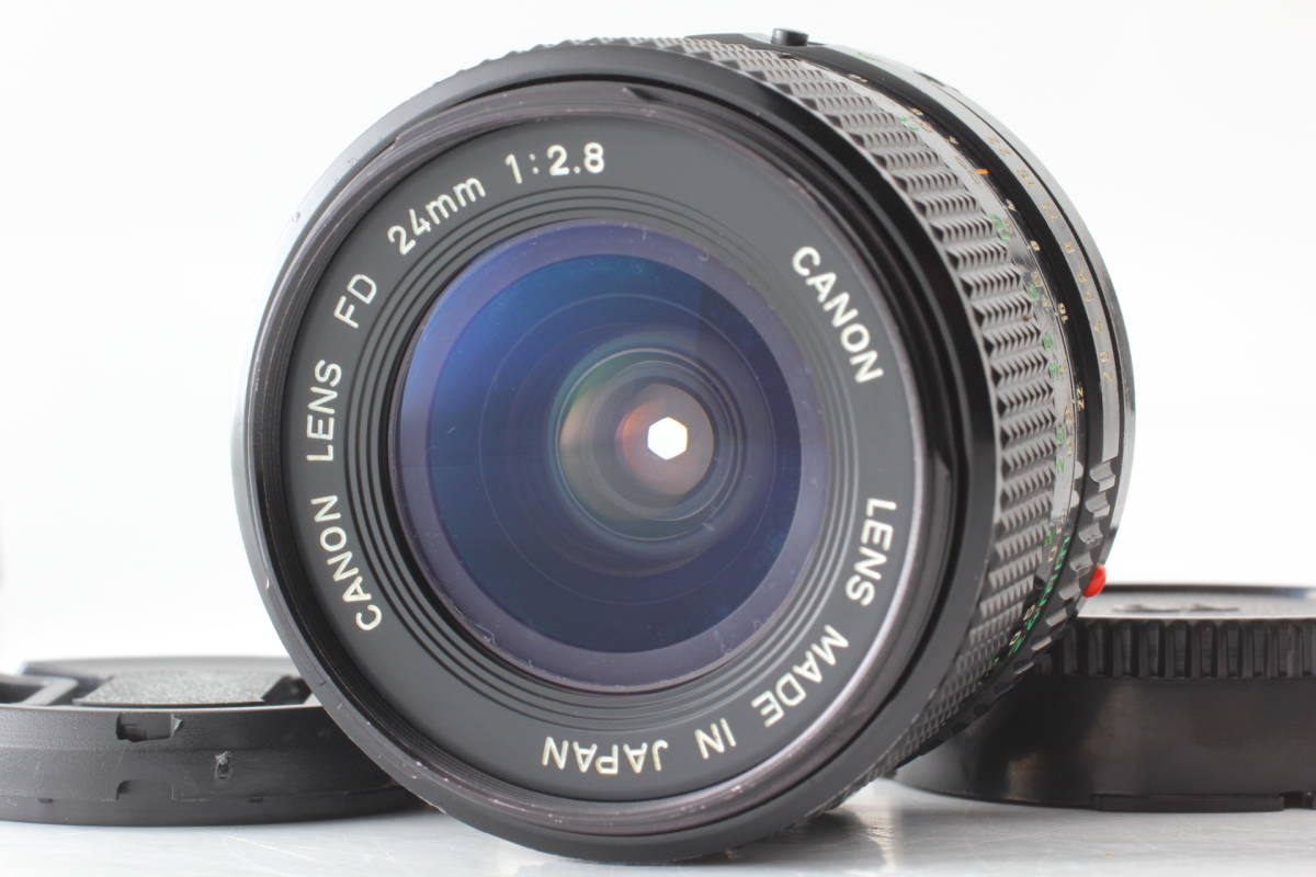美品】Canon New FD NFD 24mm f/2.8 Wide Angle MF Lens #3045