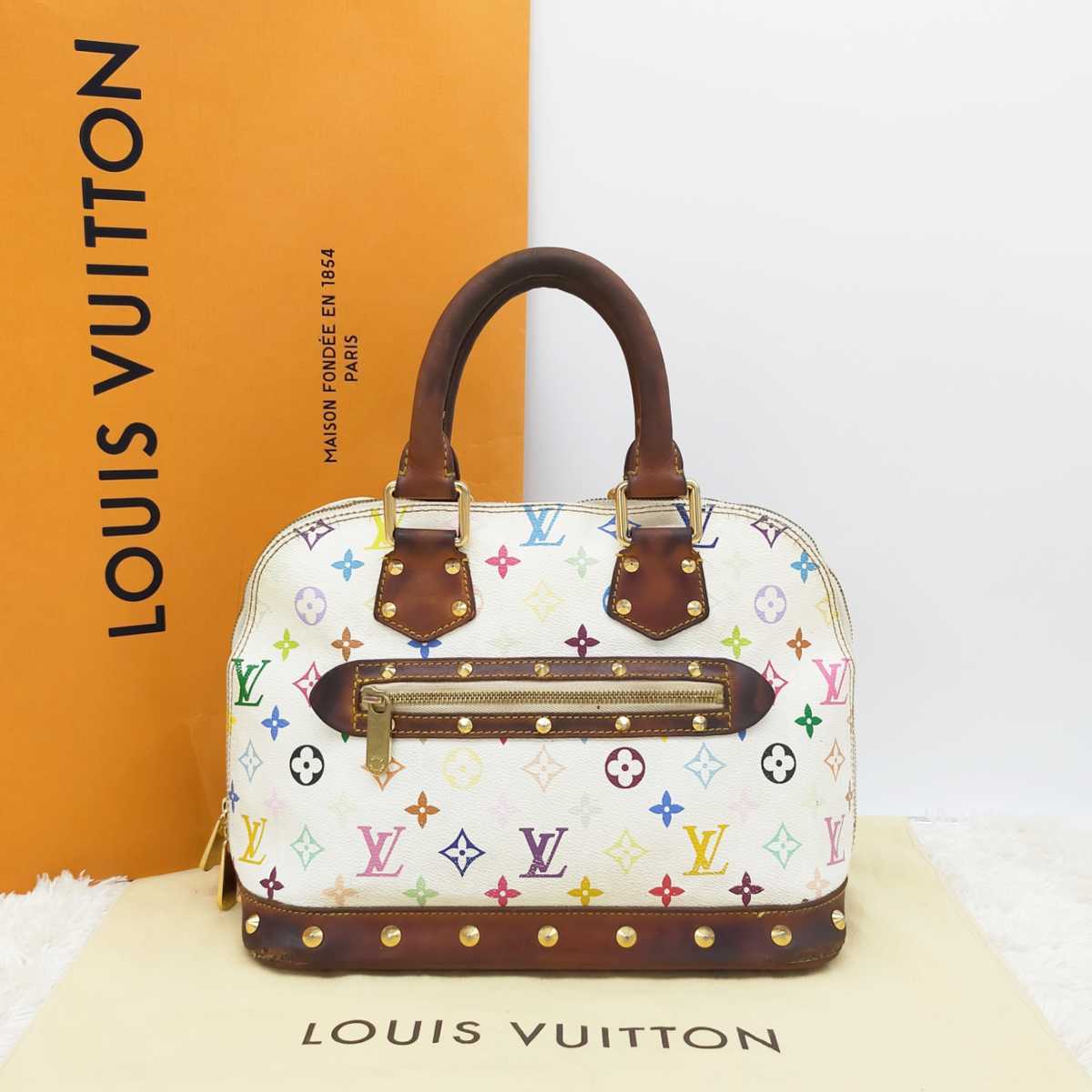 正規品 LOUISVUITTON ルイヴィトン アルマ モノグラム マルチカラー