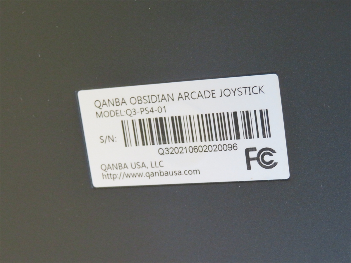 完全ジャンク品 QANBA OBSIDIAN ARCADE JOYSTICK 計2台セット クァンバ オブシディアンアーケード ジョイスティック 送料無料c24_画像9