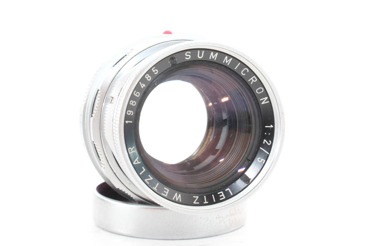 * Leica Leica(1986485) Leitz SUMMICRON 50mm F2 fixation mirror trunk M mount laitsuz micro n single burnt point lens 