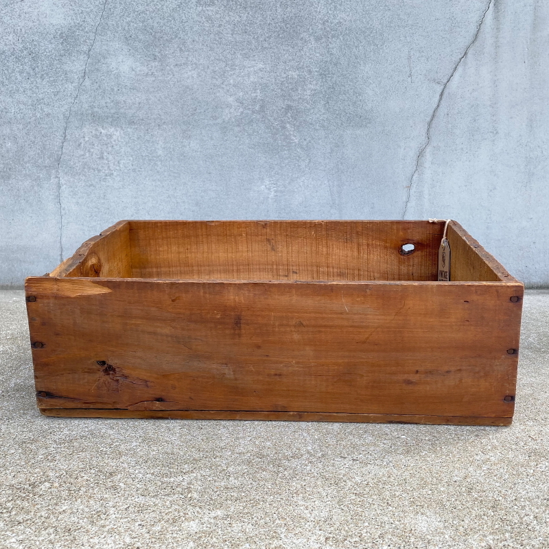  Vintage antique wood box tree box case America / in dust real display transportation for storage box store furniture USA