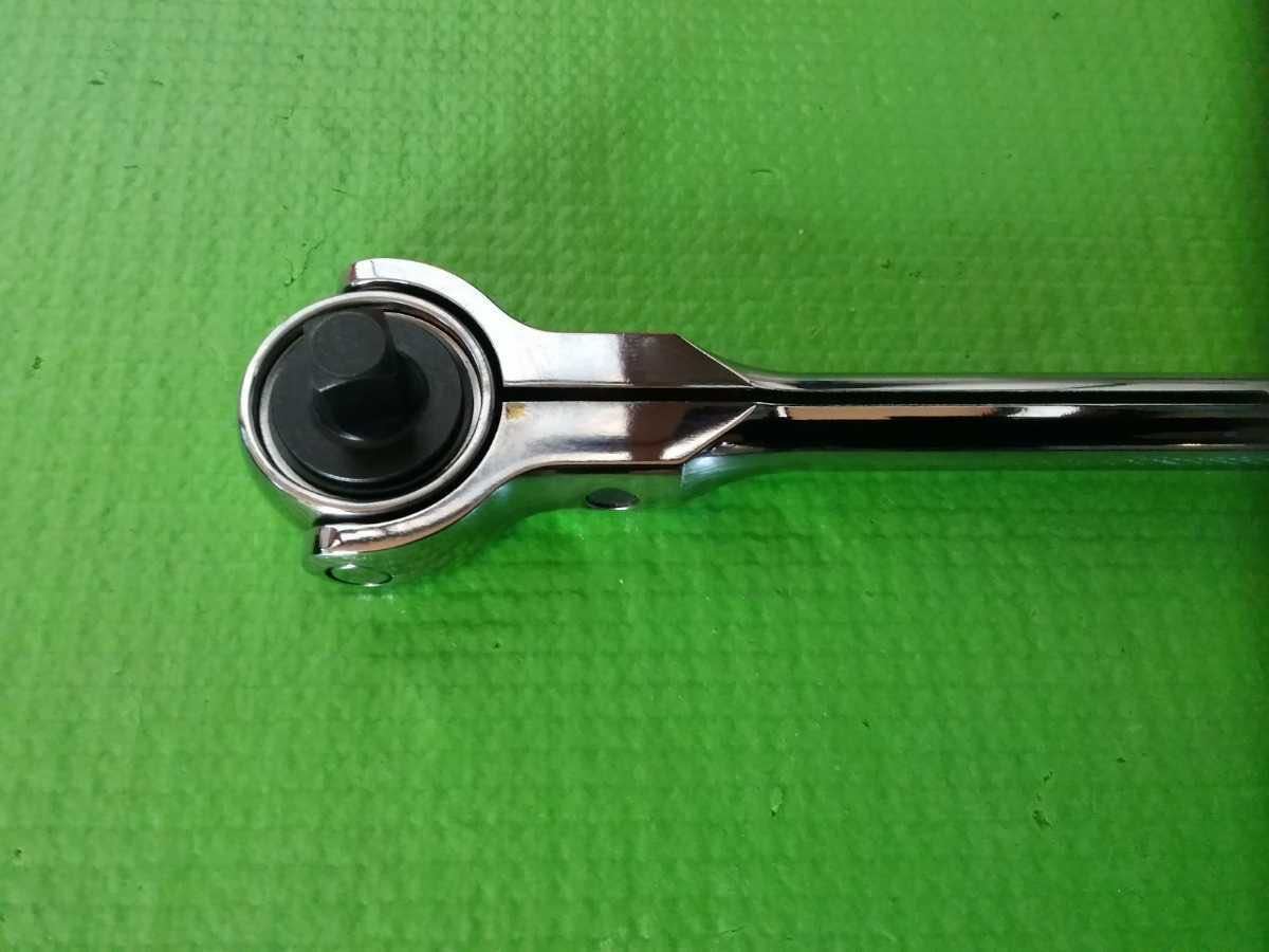 スナップオン(SNAP-ON) 3/8スイブル式ラチェットレンチ(緑色 スナップオン(SNAP-ON) 3/8スイブル式ラチェットレンチ(緑色
