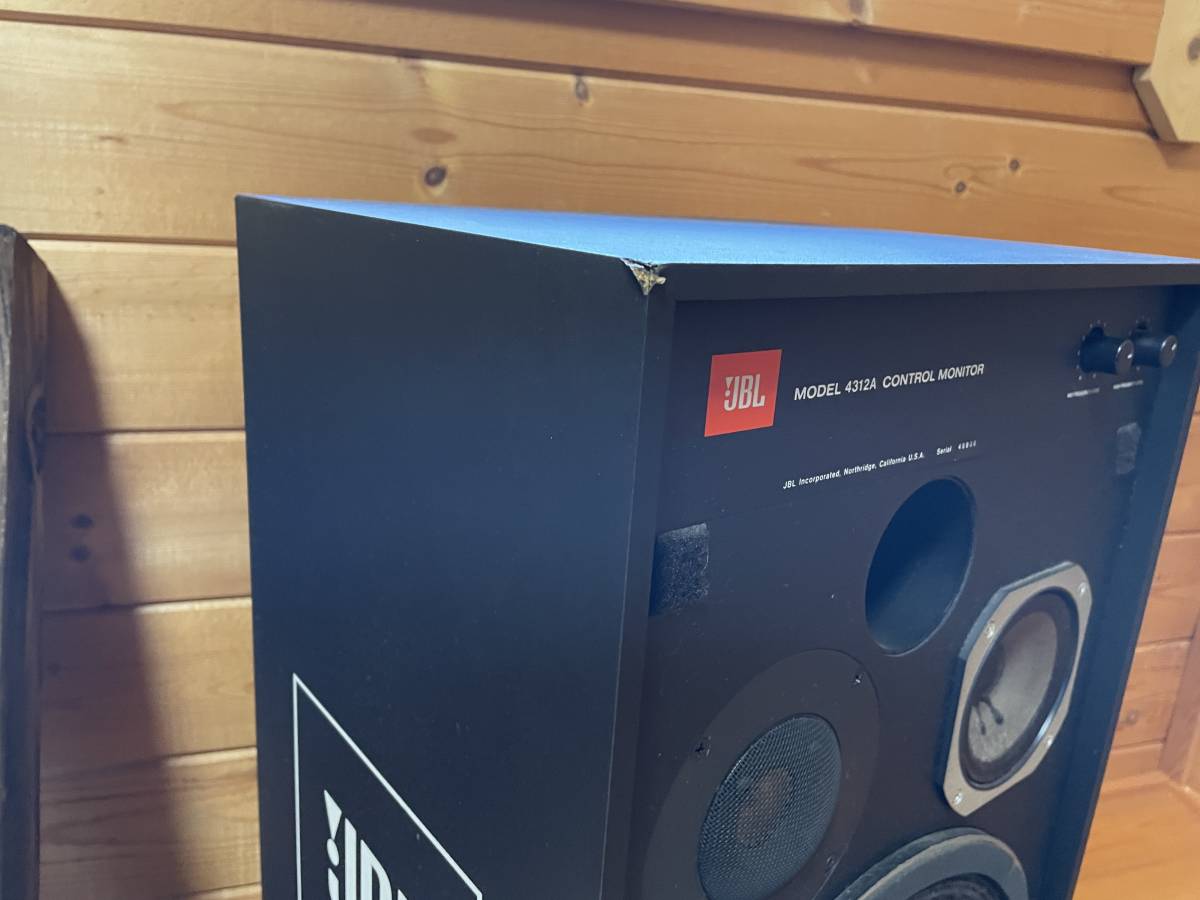 JBL MODEL 4312A CONTROL MONITOR スピーカー ペア オーディオ機器 JBL MODEL 4312A CONTROL MONITOR スピーカー ペア オーディオ機器