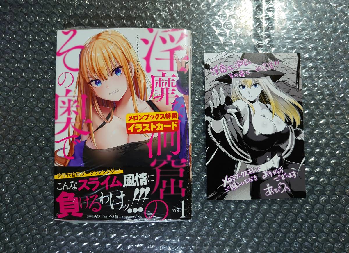 ヤフオク! ☆メロンブックス特典付き ◎初版・新品 『淫靡な洞窟のその... 特典付 未開封品 淫靡な洞窟のその奥で