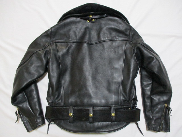 Langlitz Leathers Langlitz Leathers Colombia Double Rider's чёрный 42 заказ 2002 год производства 