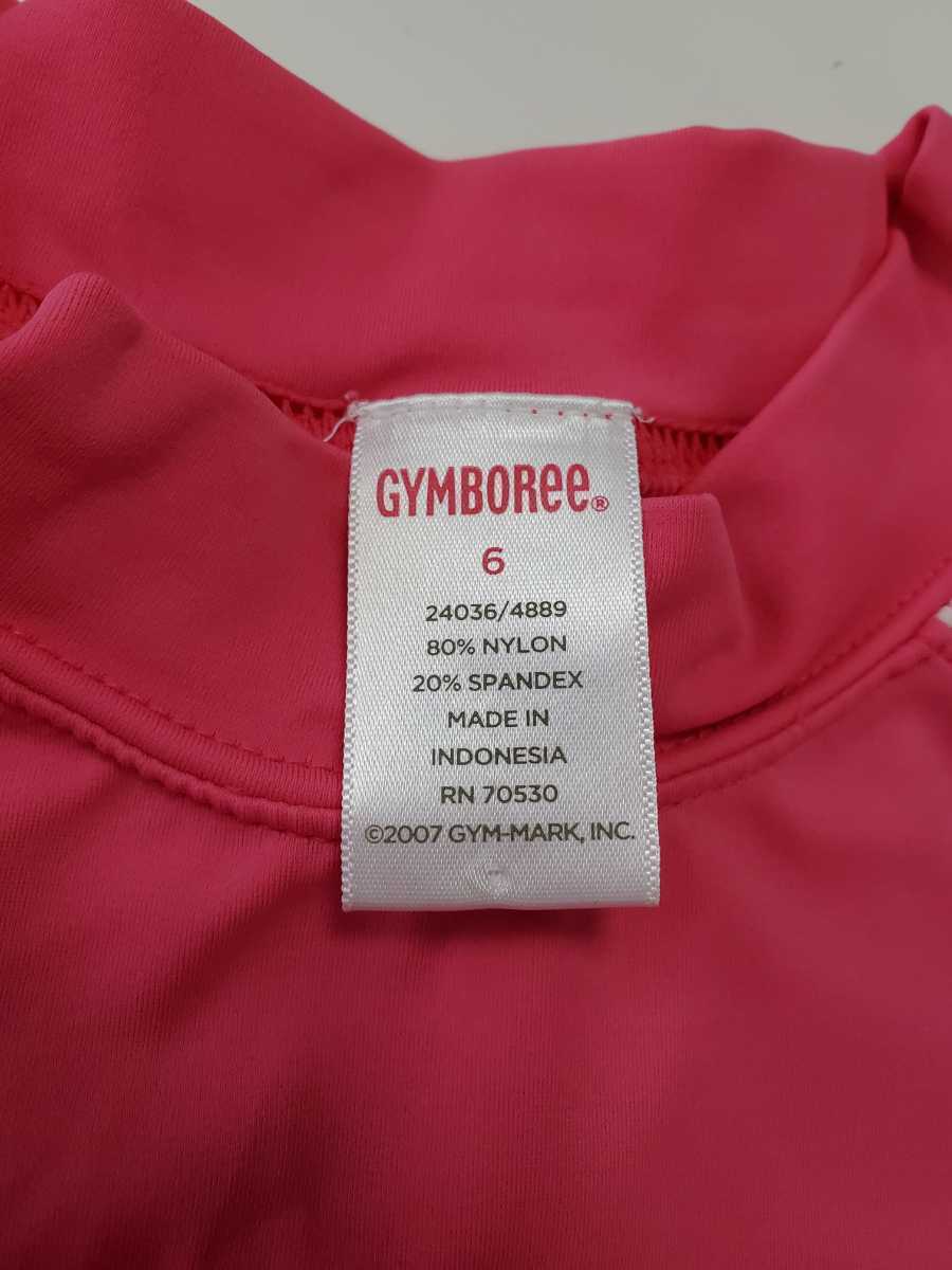 188 jpy shipping * used GYMBORee Gymboree Rush Guard short sleeves girl swimsuit Topspin k floral print pretty 100 110 120 America brand 
