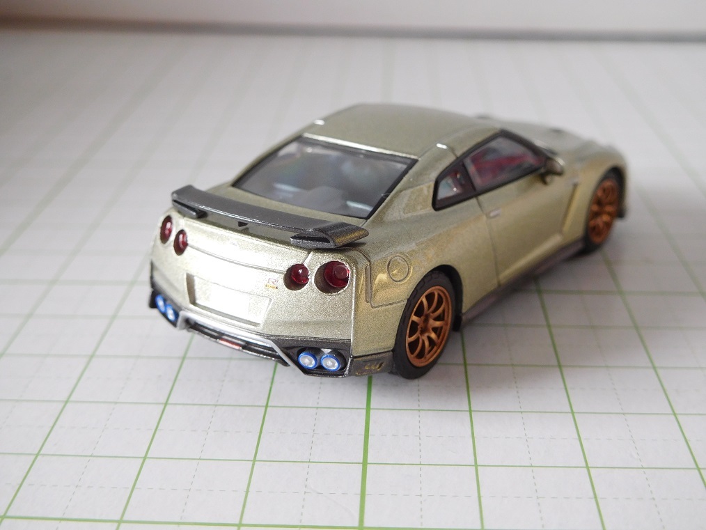 ◎TLV-N266a　1/64　日産　GT-R　プレミアムエディション　Tスペック　ミレニアムジェイド_画像8