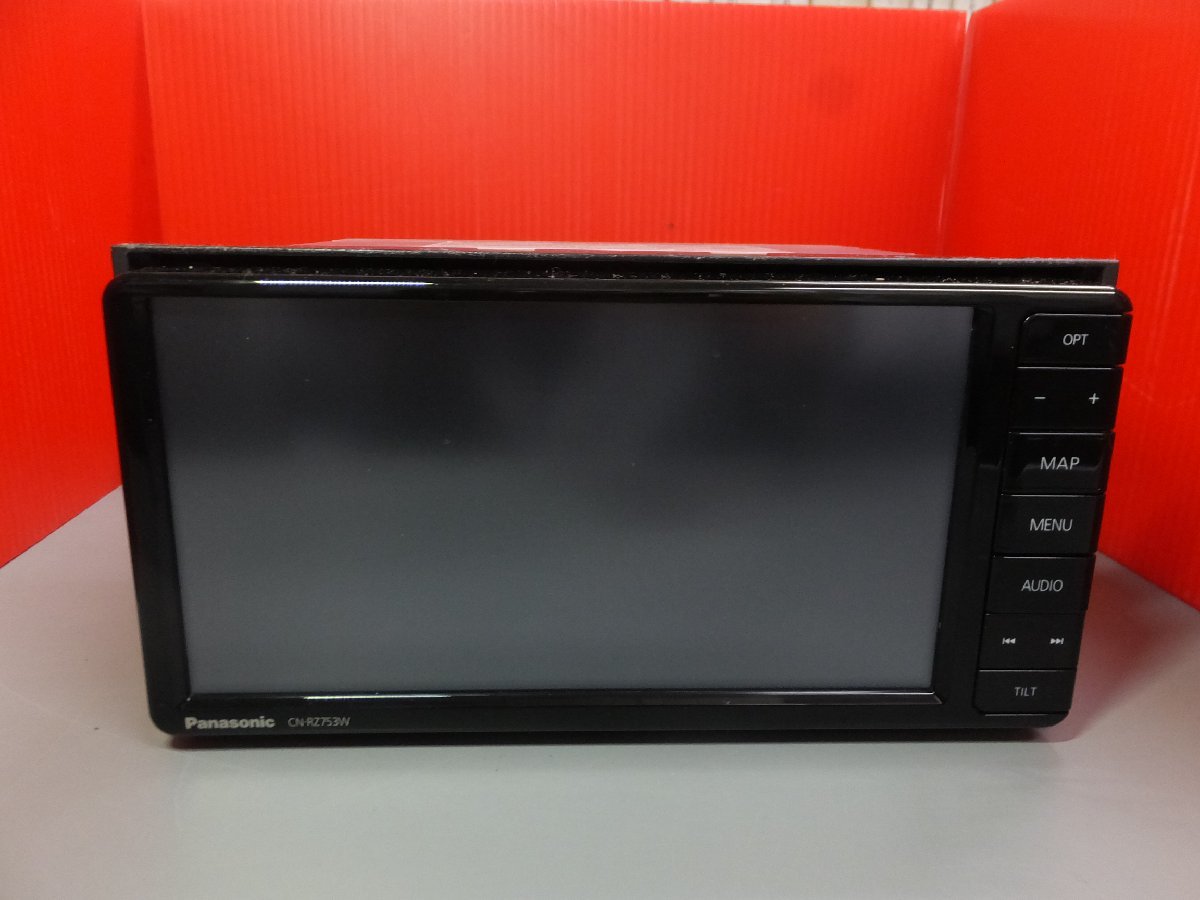 作動チェック済み】パナソニック CN-RZ753WZB スズキ純正ナビ 2019/8