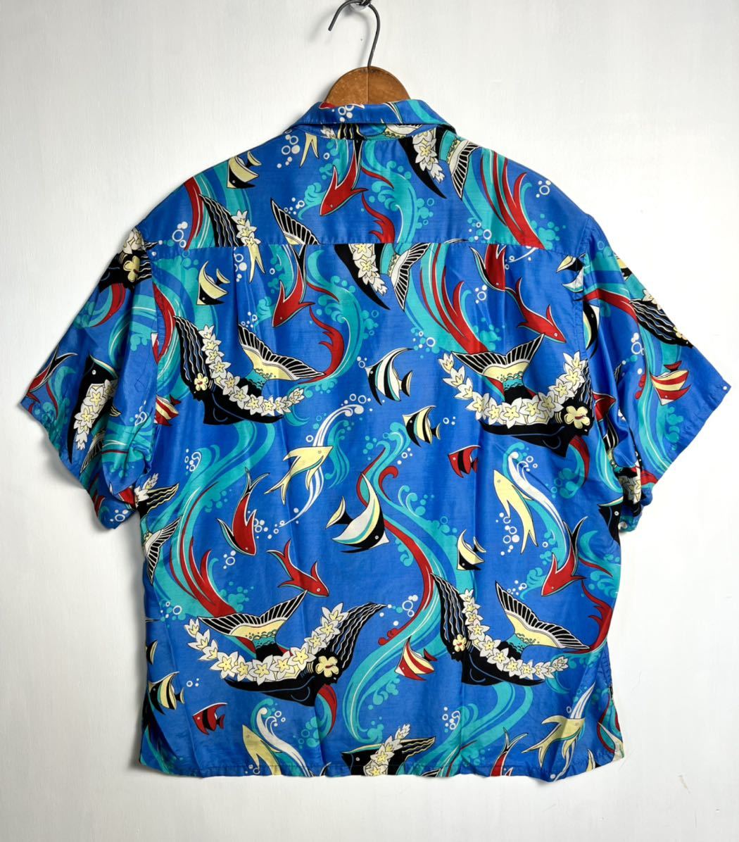 Patagonia Pataloha 80s Mサイズ パタゴニア パタロハ エンゼルフィッシュ アロハシャツ