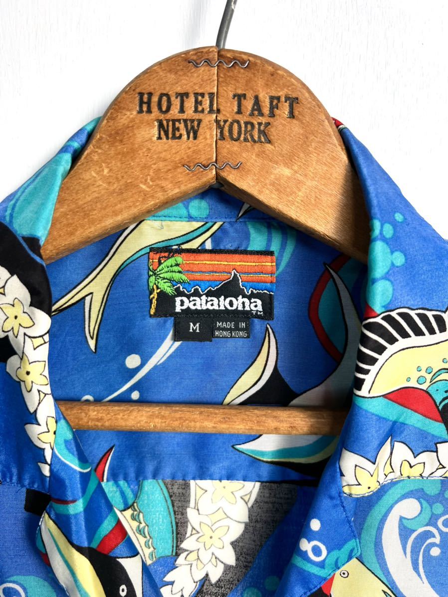 Patagonia Pataloha 80s Mサイズ パタゴニア パタロハ エンゼルフィッシュ アロハシャツ