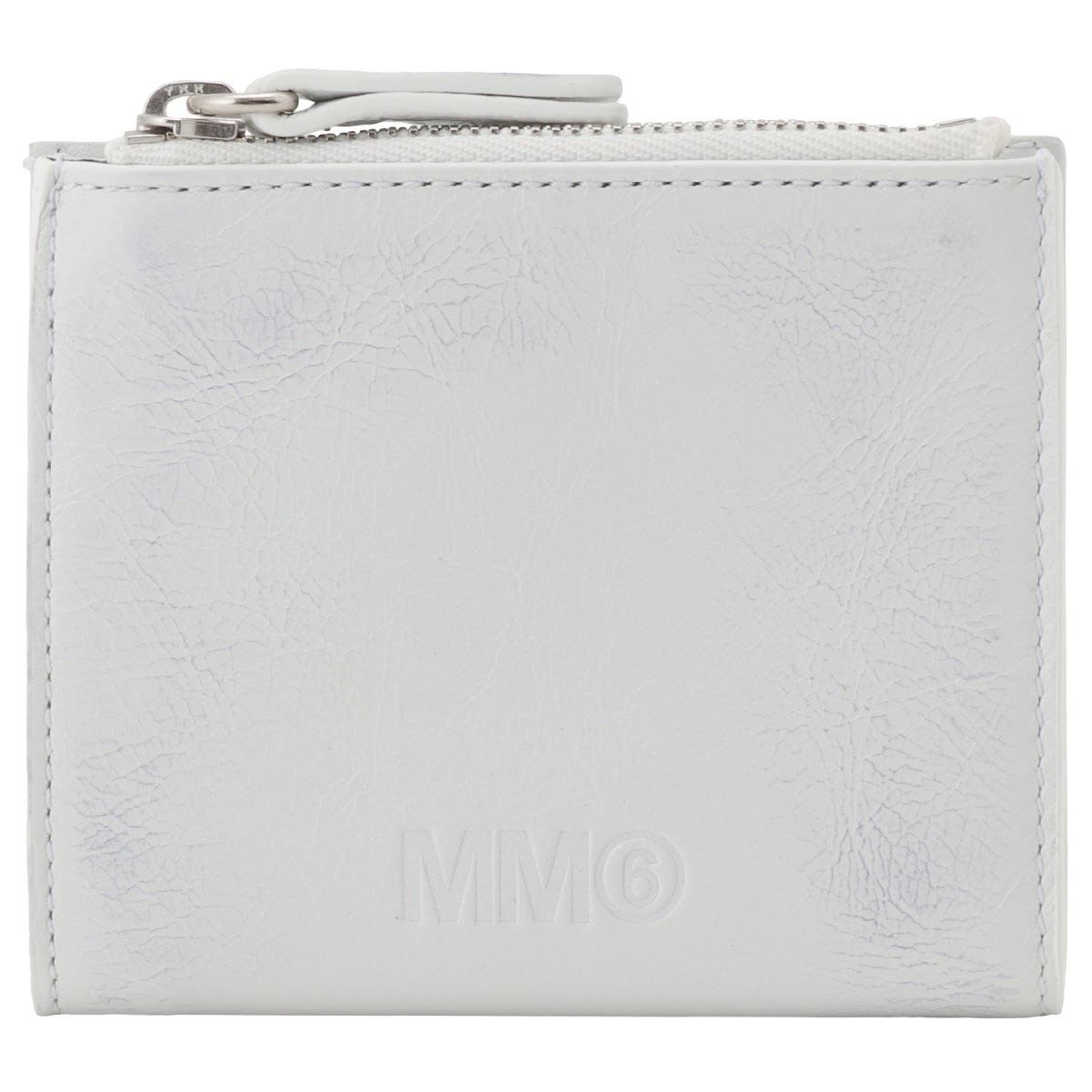 エムエムシックス MM6 ミニ財布 二つ折り財布 ホワイト 新品未使用品