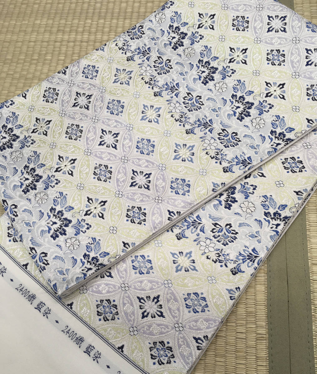 参考上代78.9万円】最新作! 京都府知事賞など受賞の名門機屋謹製 緻密