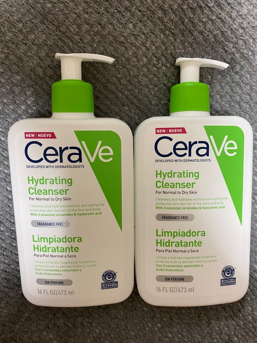 最先端 CeraVe Renewing SA Cleanser2本セット econet.bi