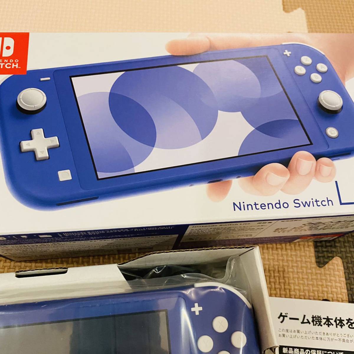 ブルー】 ヤフオク! - Nintendo Switch LITE 新品未使用品 パッケージ 