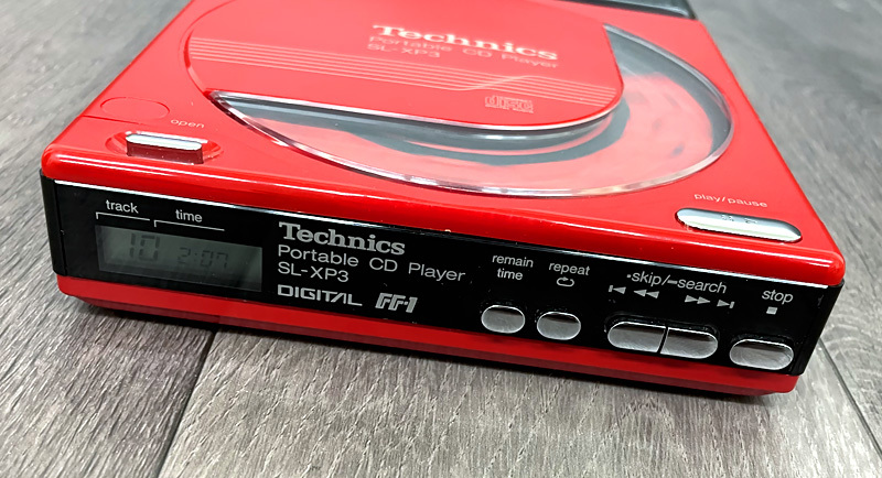 Yahoo!オークション - Technics SL-XP3 ポータブルCDプレーヤー Yahoo!オークション - Technics SL-XP3 ポータブルCDプレーヤー