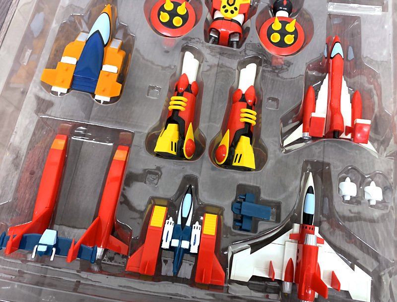 □未使用品□合身戦隊メカンダーロボ DX Ver. テクニカル合体セット